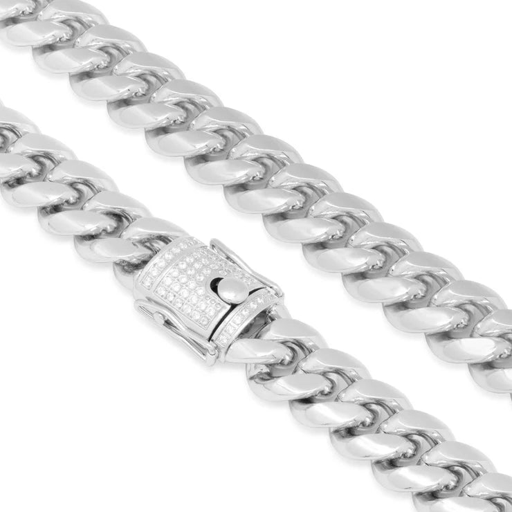 15mm Miami Cuban Link Chain