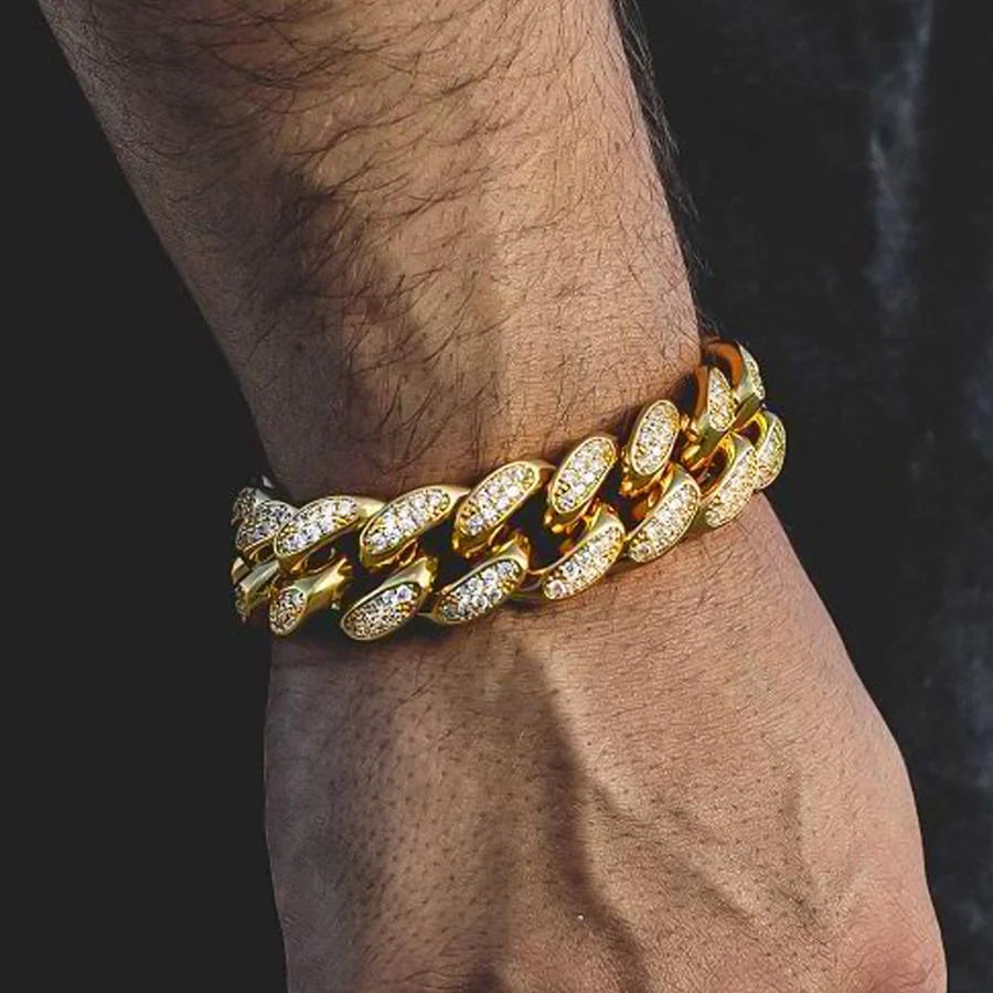 20mm Miami Cuban Link Bracelet