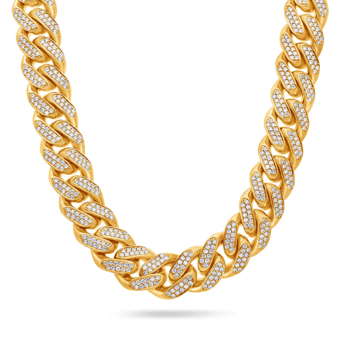 20mm Diamond Miami Cuban Link Chain