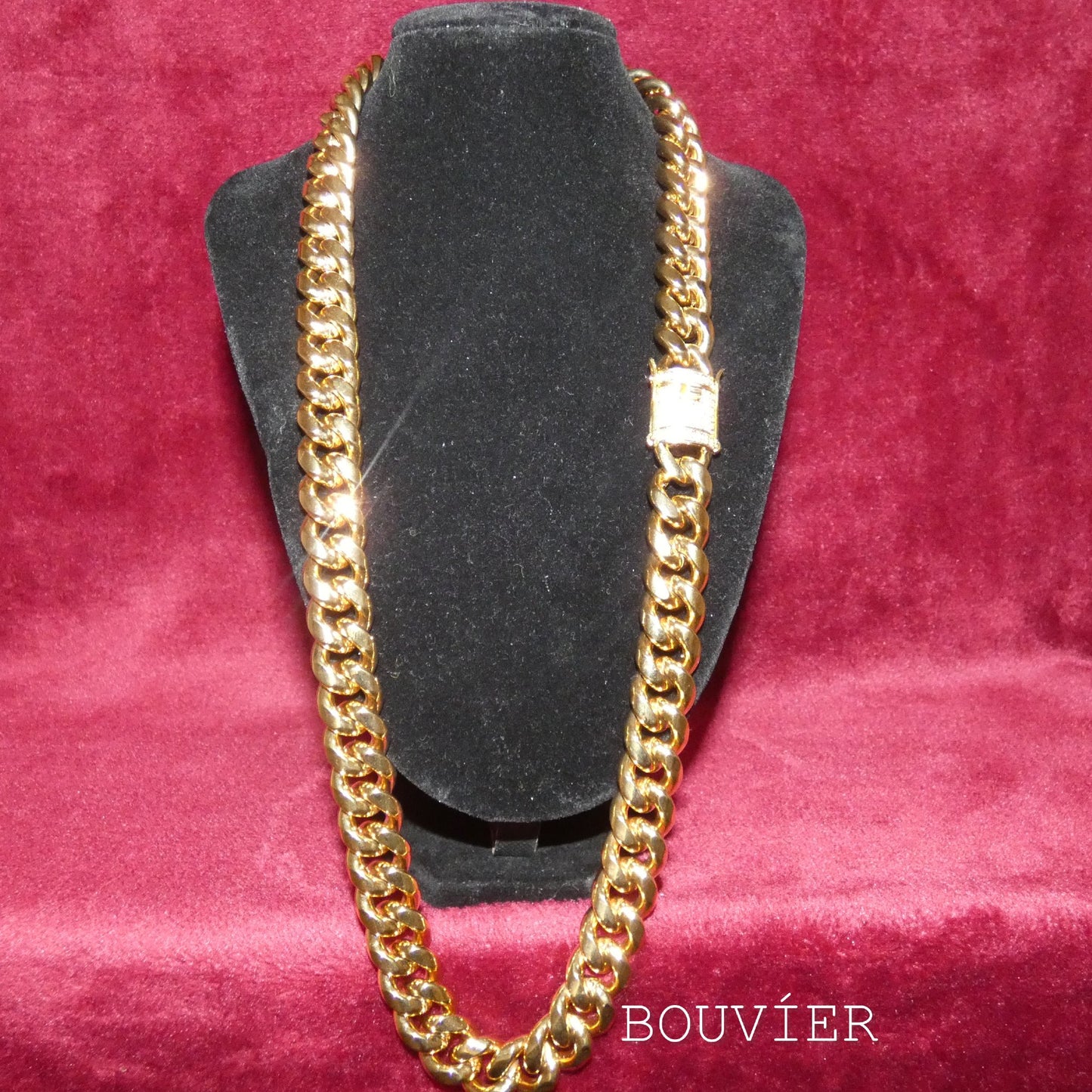 15mm Miami Cuban Link Chain