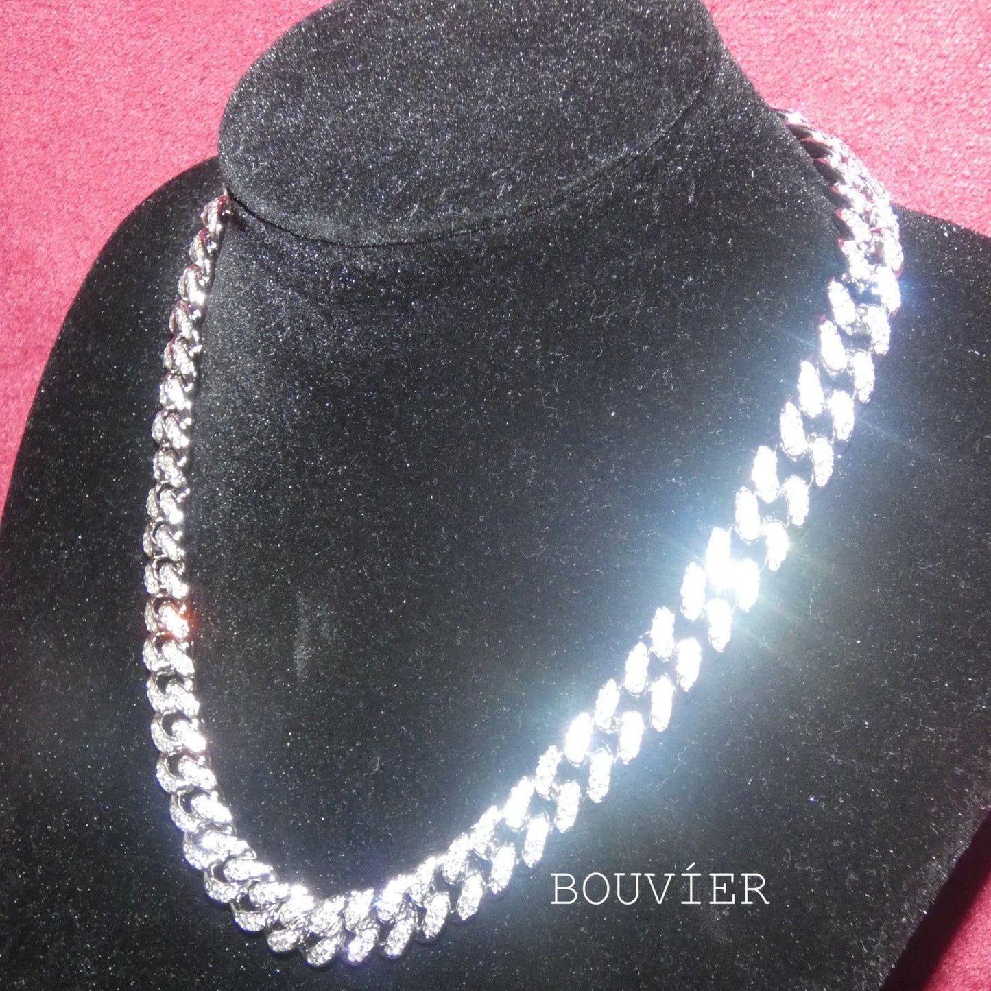 12mm Diamond Miami Cuban Link Chain