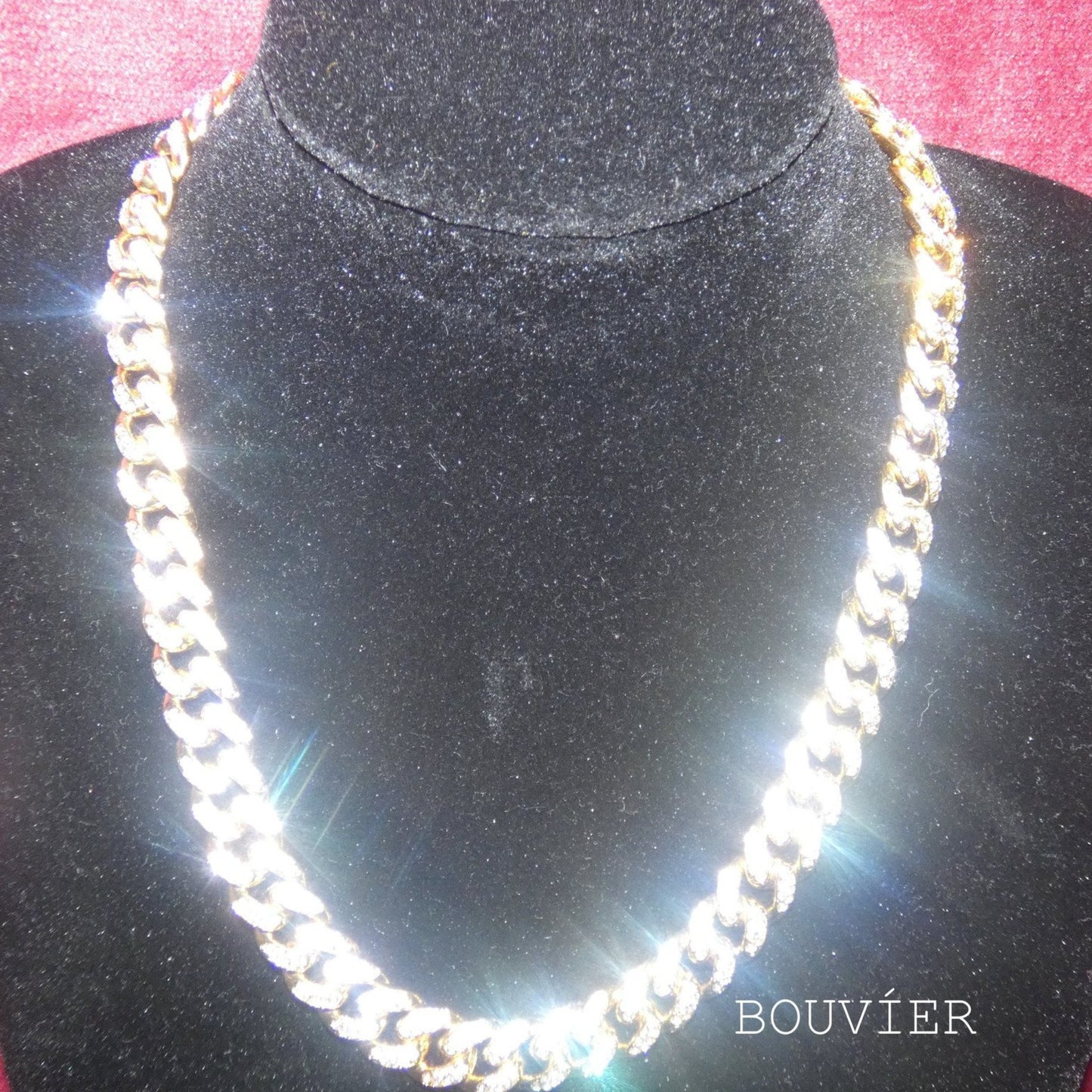 12mm Diamond Miami Cuban Link Chain