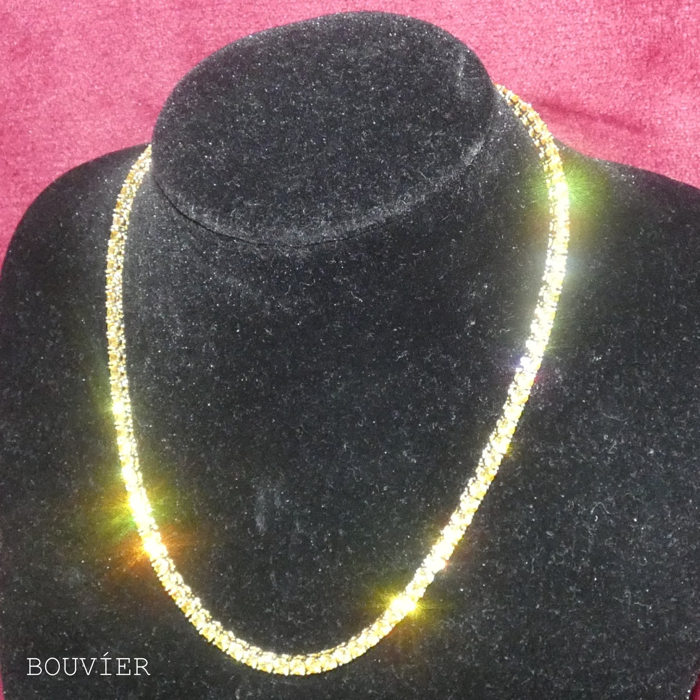 4mm Yellow Tennis Chain