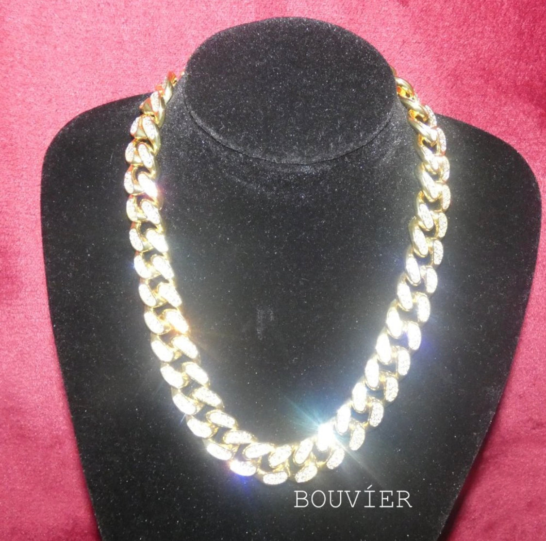 20mm Diamond Miami Cuban Link Chain