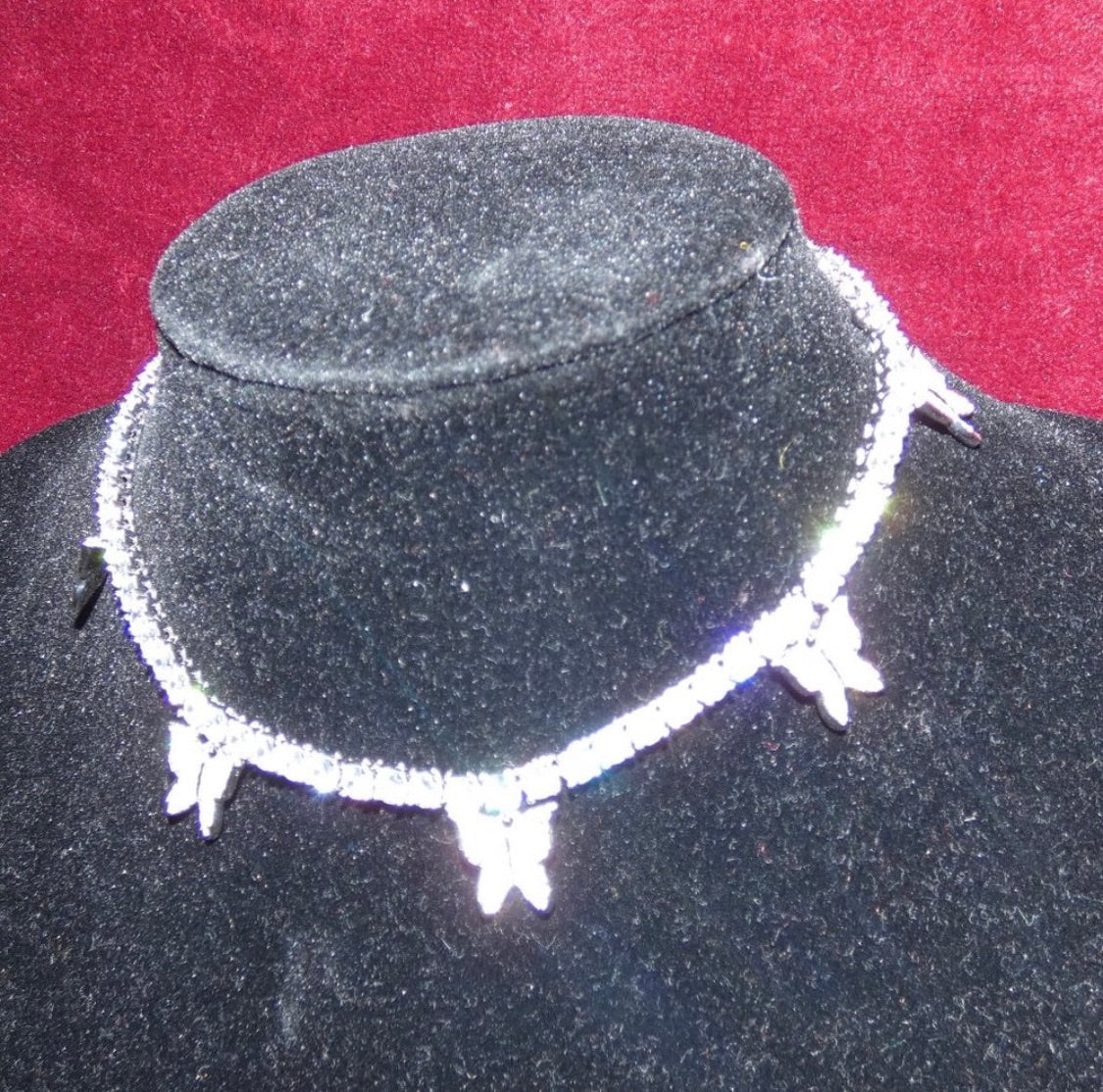 Butterfly Choker Tennis Chain