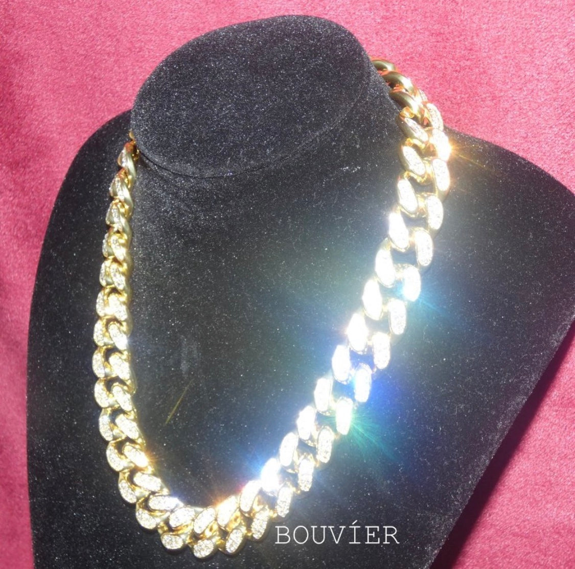 20mm Diamond Miami Cuban Link Chain